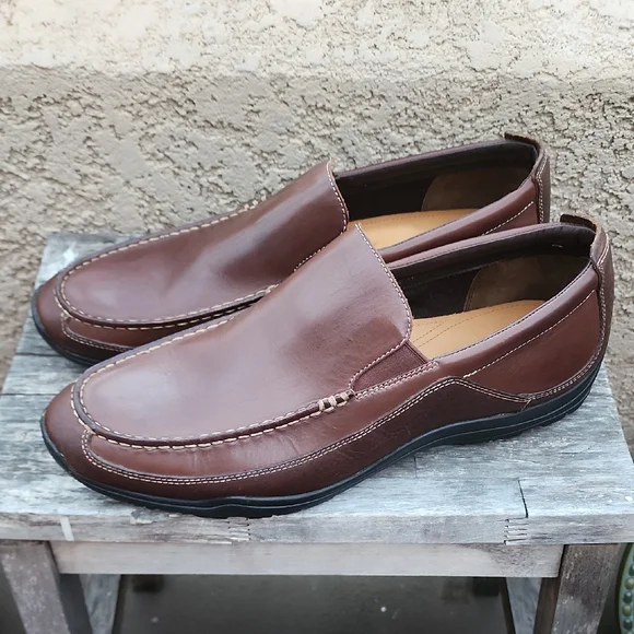 Cole Haan Loafers Chocolate Brown Size 13 - Picture 1 of 11